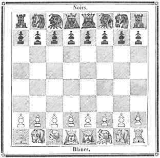 Schach Symbole Frankreich Palamede 1845