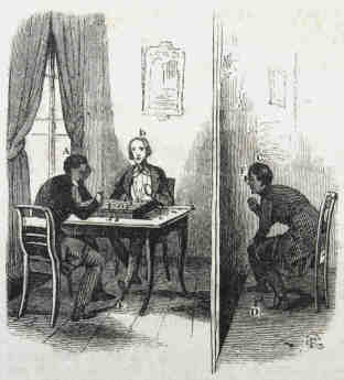 Schachbetrug 1845 Leipziger illustrirte Zeitung