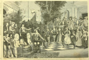 Schachspiel der Seekadett von Richard Gene in Wien 24. Oktober 1876.