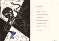 Spieler Tod Schach Gedicht von Gerhard Stbner Holzschnitt von Elke Rehder