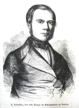 Adolf Anderssen, London 1851, Schachspieler