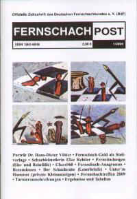 Fernschach 1 2009 Einbandillustration von Elke Rehder