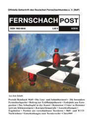 Fernschach 8 2010 Einbandillustration von Elke Rehder