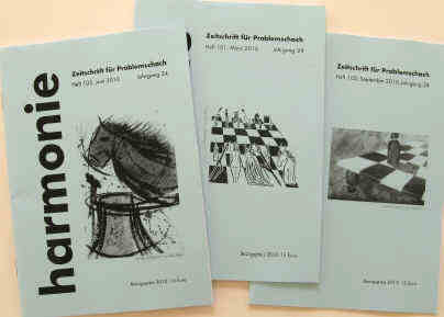 harmonie Zeitschrift fr Problemschach 2010 Elke Rehder